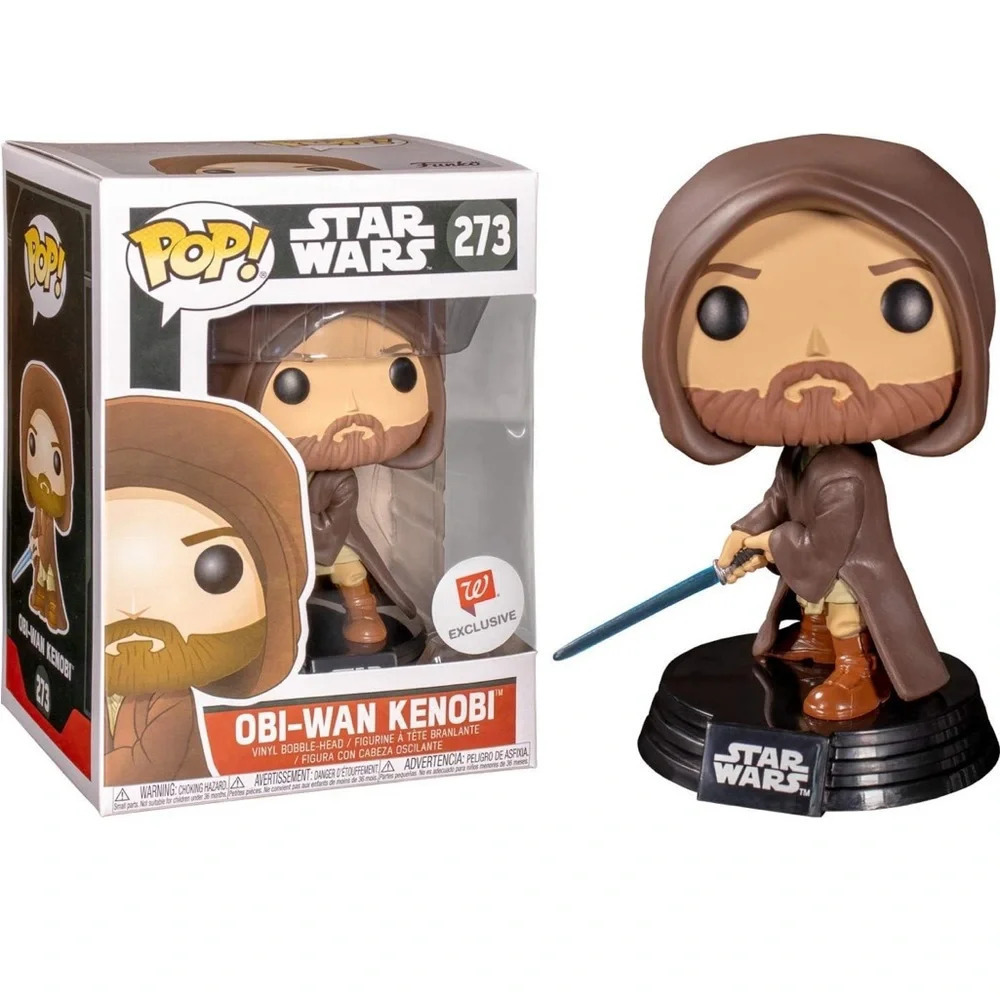 NIB Funko POP! Star Wars Young OBI-Wan Kenobi #273 (Hooded with Light Saber)